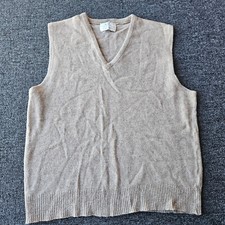 Lord Jeff XL Sweater Vest Vintage Beige