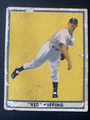 1941 Play Ball #20 Red Ruffing HOF (Poor)
