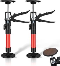 2Pack Cabinet Jacks for Installing Cabinets, Adjustable Support Pole 12" to 24"