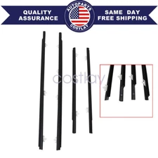 NEW 4 door Black belt line rubber seal Fits For 1990-1994 Nissan Sentra Sedan US