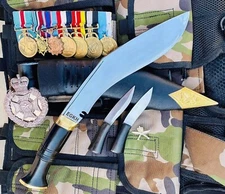 Traditional Service No.1 Kukri By Ex Gurkha Khukuri House Nepal - Official Issue