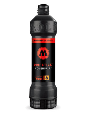 Molotow Dripstick 860DS - 10mm Marker Pen / Squeezer -  Black Coversall Ink,70ml
