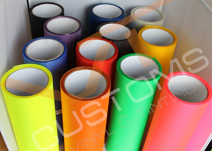 Película de tinte esmerilada para faros de coche vinilo transparente cola de vehículo - polvo de perlas