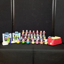 Peppa Pig Figure Large Lot Peppa Pedro Suzy Zoe Rebecca Gerald Candy George #7