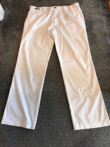 Marks and Spencer White Trousers for Men