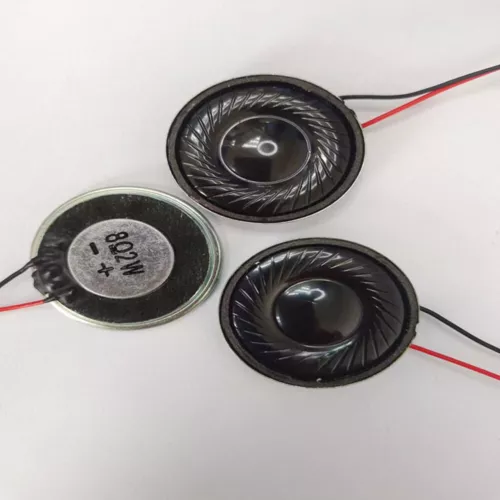 Altavoz magnético micro interno 2W 8 Ohm 2 piezas 28 mm de diámetro con cable pin - Imagen 6 de 11