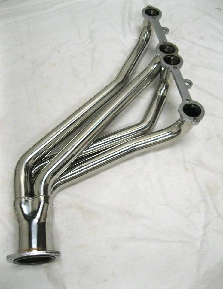 Chevy GMC camioneta Blazer 1966 a 1991 suburban cabezales de escape revestimiento de cerámica Foto 4 de 4