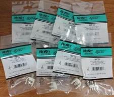 Panduit - NKFIW - NetKey F-Type Coupler Module C - Lot of 8 - NEW