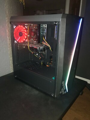 RGB Gaming Pc Desktop Computer, Includes monitor