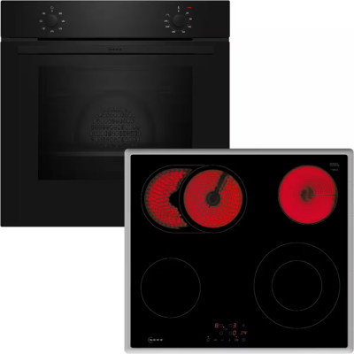 Neff BX16B (B1DCA0AK0+T16SBN1L0) Herdset autark CircoTherm touchControl schwarz
