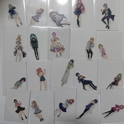 Project Sekai Die Cut Sticker Set Kamishiro Rui Hatsune Miku Tenma Tsukasa Anime