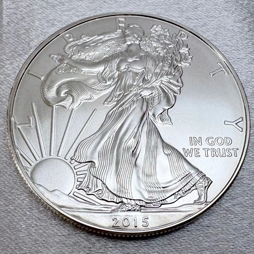 2015 1oz .999 fine silver American Silver Eagle ASE [E13]