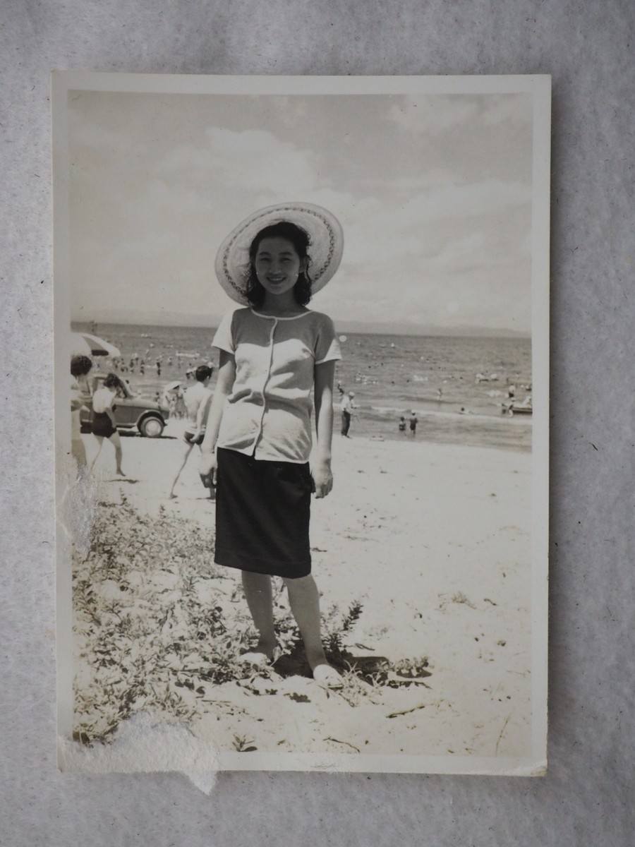 女性の絵 Vintage Photo Y1950s-60s, Japanese lady, 15491 | eBay