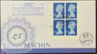 GB FDC £5 Machin Definitives 2018 Buckingham First Day Cover