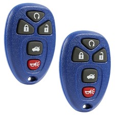 2 Remote Keyless Entry Car Key Fob Replacement For Chevrolet Navy 5b (22733524)