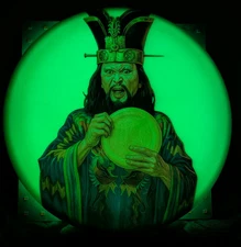 Disc Golf custom Gateway SS Superglow WARLOCK 173g Putt & Approach PDGA Approved