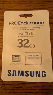 Samsung PRO Endurance 32GB MicroSDXC Memory Card with Adapter for Dash Cam, Body