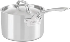 Viking 5-Ply Professional 3 Quart Sauce Pan + Lid - Satin Finish 4015-1003S