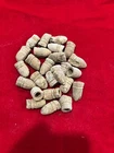 FIRED C.S. CIVIL WAR BULLETS. 10 FIRED 2 RING GARDNER BULLETS PER LOT.