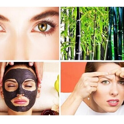 SCHWARZE PUNKTE MASKE BEKÄMPFT AKNE FALTEN GESICHT SCHWARZ NASE BLACK HEAD lk