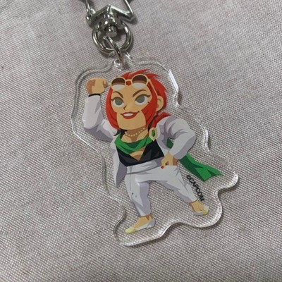 Strike 6 Acrylic Keychain Mariza