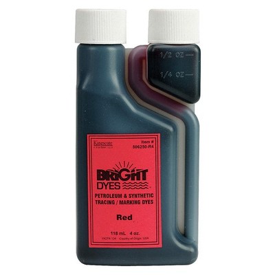 KINGSCOTE 506250-R4 Color Coding Dye,Red,4 oz. 45H150
