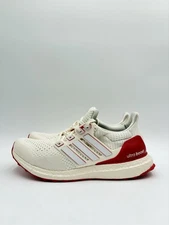 Adidas Men's UltraBoost 1.0 Running Multiple Sizes Chalk White Scarlet |JR3149|