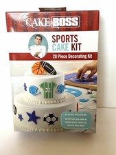 Cake Boss Decorating Kits - 3 Sets Winter Sports Flowers - 28 Pieces  NEW