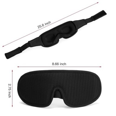 Travel 3D Eye Mask Sleep Soft Padded Shade Cover Rest Relax Blindfold