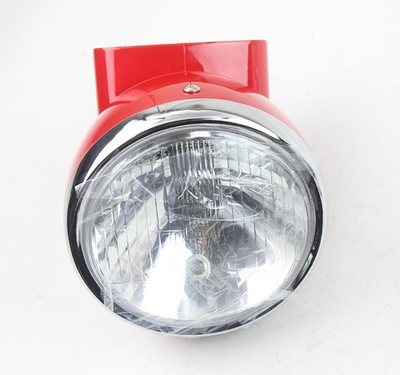 #ad 12V 35W Red Plastics Headlight Headlamp For Honda or replica Dax CT70 ST70 Bikes $50.99