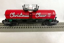 Ready Made Trains O Scale Tank Car Christmas Cheer - RMT968503