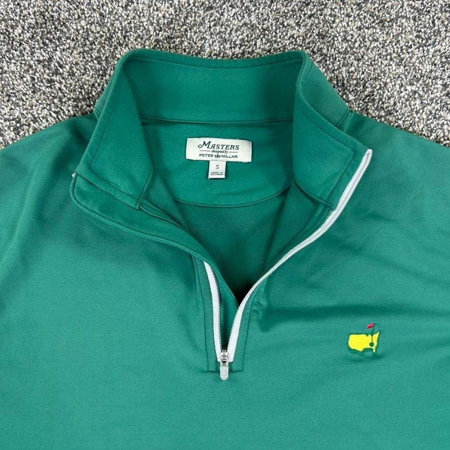 Masters Peter Millar Performance Tech 1/4 Zip Pul… - image 5