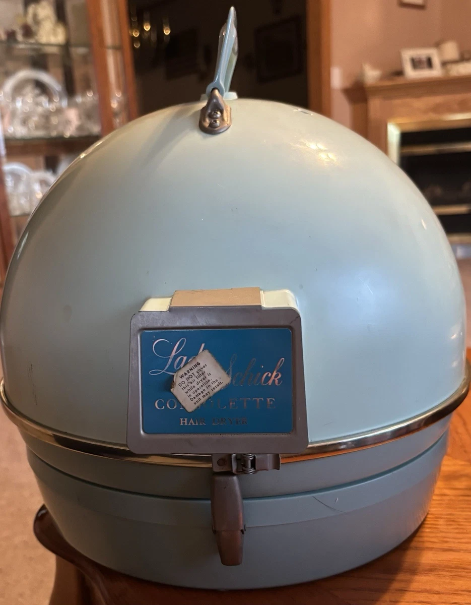 7460.ヴィンテージ・HADY'S WOMAN ヘアドライヤー 水色 Blue Hard Bonnet Dryer Hair Dryers for sale | eBay