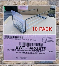 10 PACK TRION EXPANDABLE WIRE TRAY FITS 15" Shelf 12" Usable Space Black EWTA 