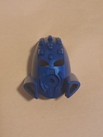 Idris LEGO Bionicle Toa Metru Mask Ruru / 47302 Dark Blue (8940 Karzahni)