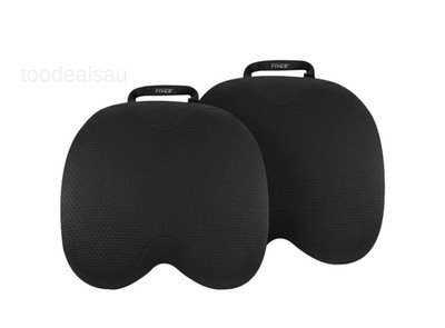 Type S Comfort Gel Seat Cushion 2 Pack, Enhanced Memory Foam Black