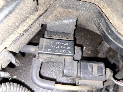 037906283c Umschaltventil Ventil (Druckwandler, Abgassteuerung) 7 DE2222634-70