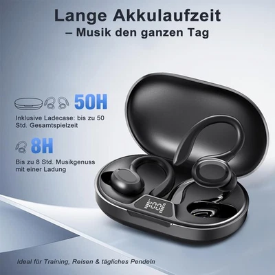 EUMATY Bluetooth Kopfhörer 5.4 f. Samsung Galaxy In-Ear Kabellos Ohrhörer Touch Headset