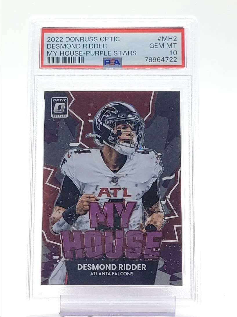 Desmond Ridder Panini Donruss Optic My House #MH2 Purple Stars