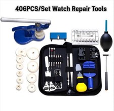 Watch Repair Tool Kit Professional - Watch Repair Kit Including 406pcs Tools