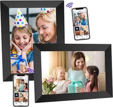 Digital Picture Frame, PULLOON 10.1 Inch WiFi