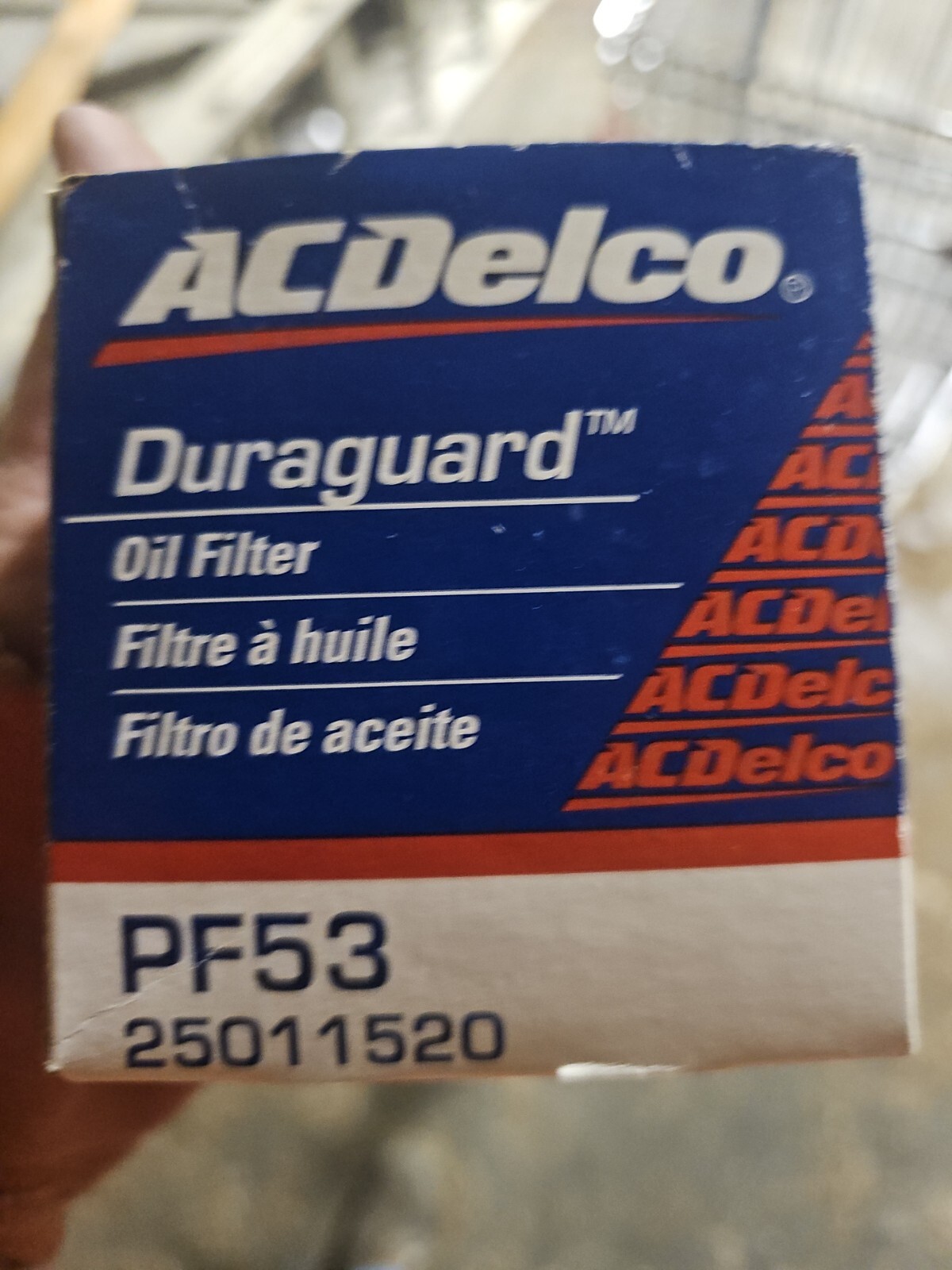 ACDelco PF53 cross reference oil filters