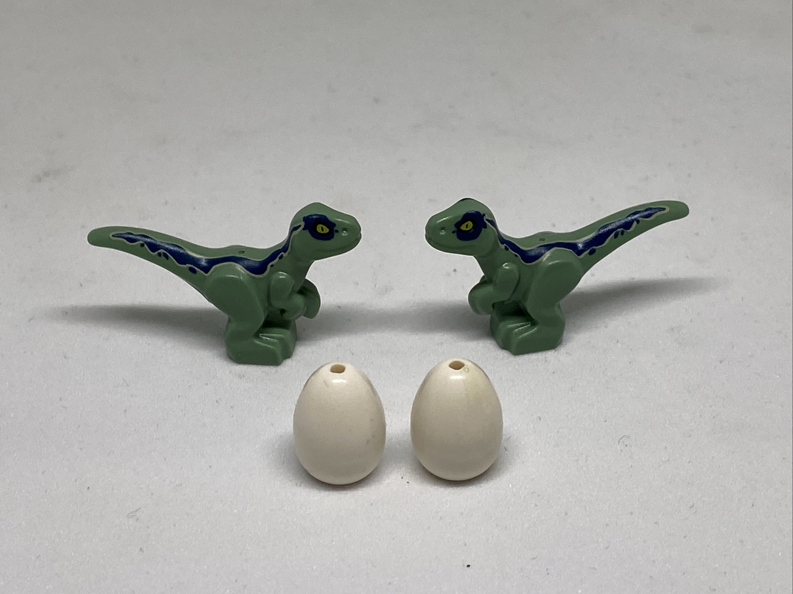 Lego Jurassic World Baby Dino Raptors Dinosaurs Lot Of 2 Velociraptor ...