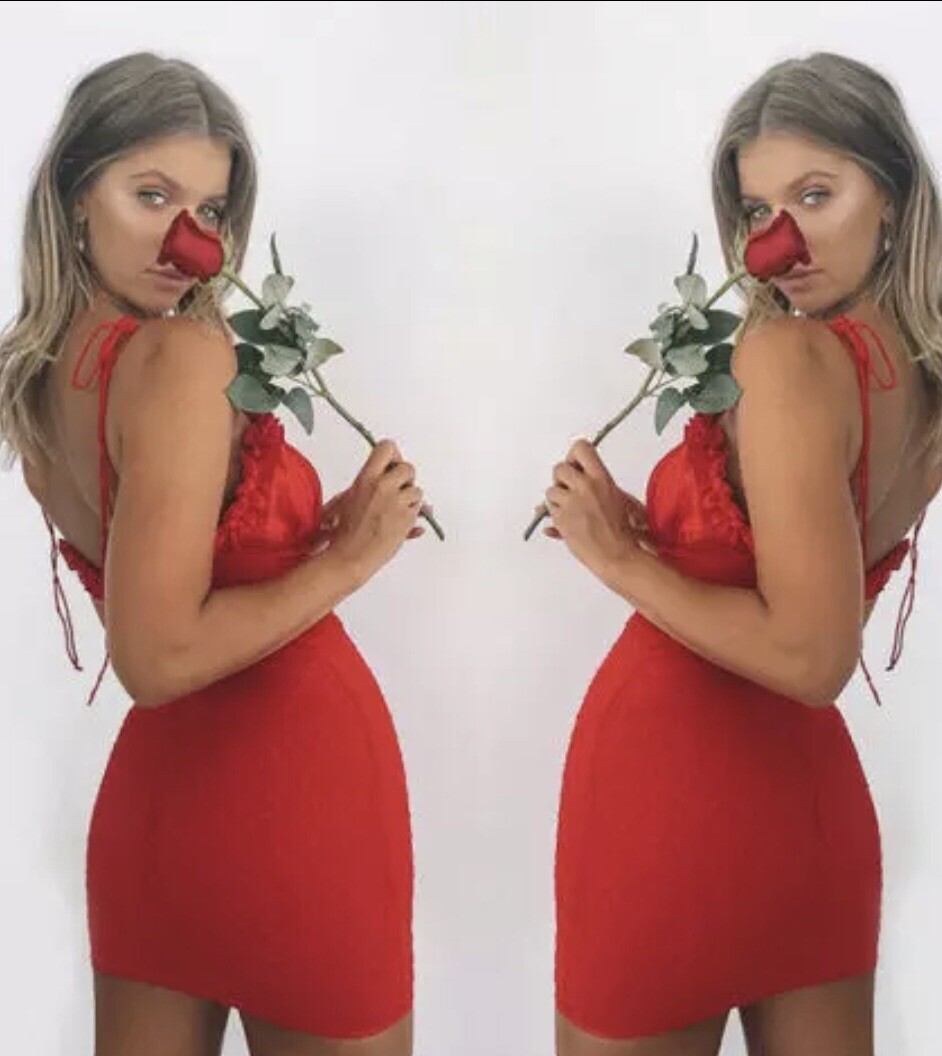 red spandex dress Shiny Crimson Side Draped Spandex Long Prom Dress