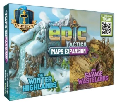 Tiny Epic Tactics Maps Expansion Winter Highlands Savage Wastelands