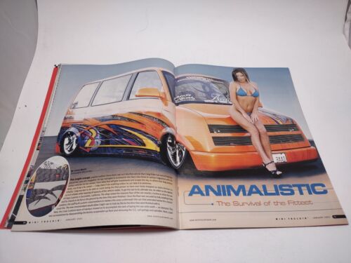 Mini Truckin Magazine Lowrider hot times & hotter rides issue 2001 VOL 15, # 1 - Picture 10 of 13