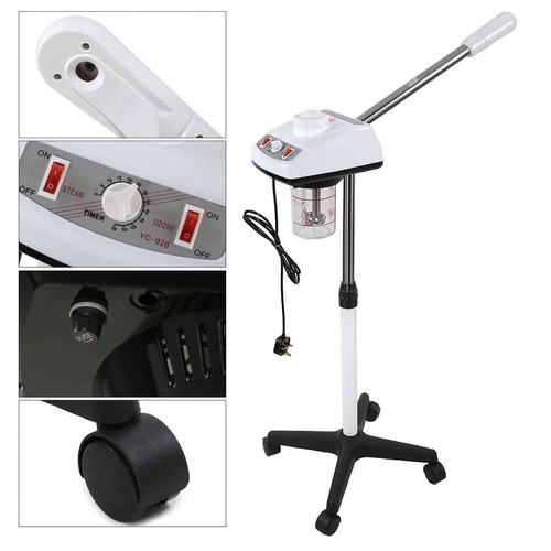 3IN1 Hot Facial Steamer LED Magnifying Lamp UV Ozone Salon Spa Skin Care Timer - Picture 4 of 11