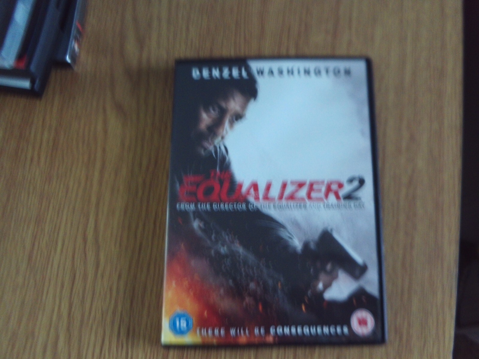 The Equalizer 2 DVD (2018) Denzel Washington, Lindheim (DIR) cert 15 free p=p