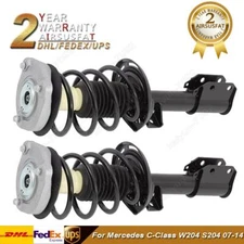 2X Front Shock Absorber Assembly For Mercedes C-Class W204 S204 07-14 2043232900