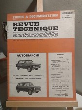Revue technique Autobianchi A111